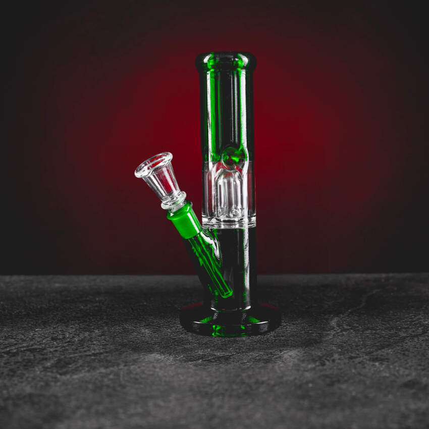 Skleněný bong Shine Ball Kratom World HHC CBD Květy