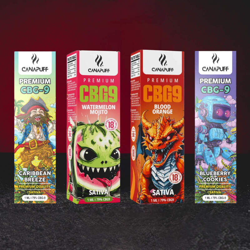 CBG9 Vape Pen 79% 1ml