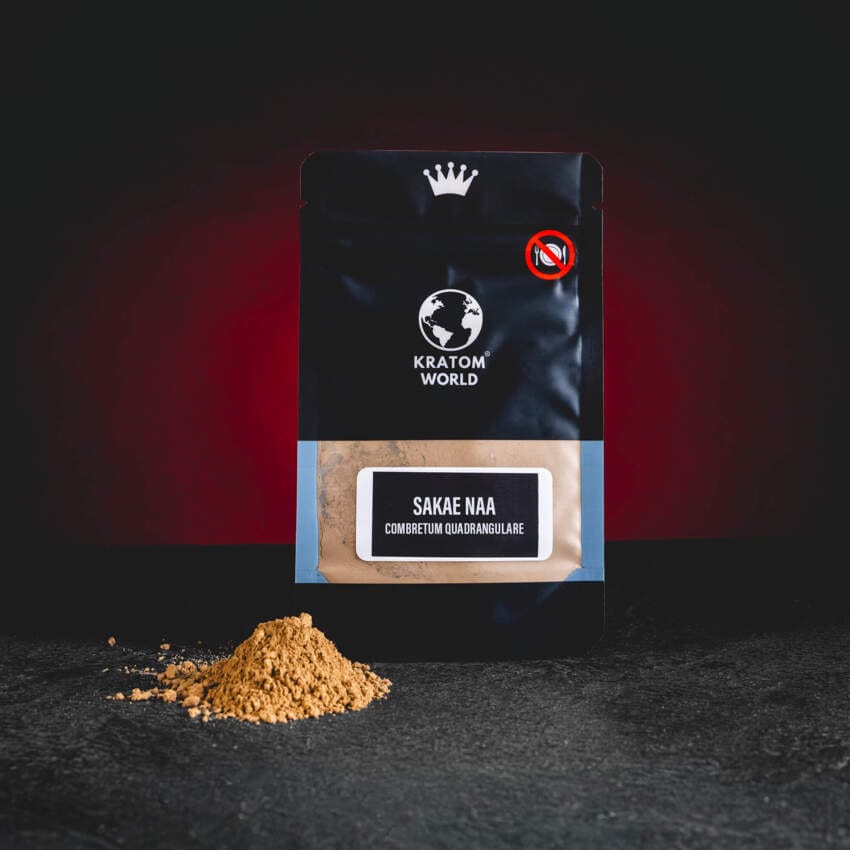 kratom world sakae naa sakaenaa combretum quadrangulare kratomworld prodej Sakae Naa prášek (Combretum quadrangulare) – jemně mleté listy tropické rostliny z jihovýchodní Asie, tradičně spojované s mírně povzbuzujícími a uvolňujícími botanickými vlastnostmi, prezentované jako sběratelský etnobotanický produkt