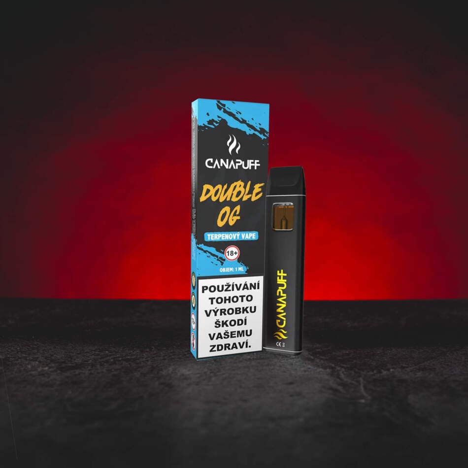 Terpene Vape Double OG 1 ml – konopné terpeny se sladkým ovocným, zemitým a dřevitým aroma