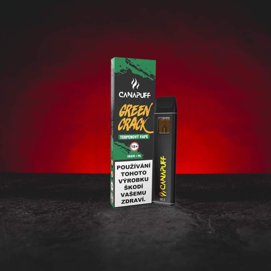 Terpene Vape Green Crack 1 ml – konopné terpeny s citrusovým, sladkým a zemitým aroma