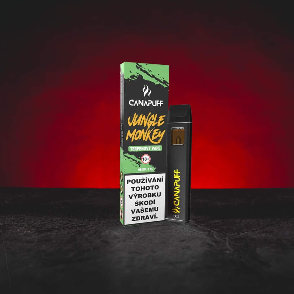 Terpene Vape Jungle Monkey 1 ml – konopné terpeny s tropickým ovocem, citrusy a bylinnými tóny