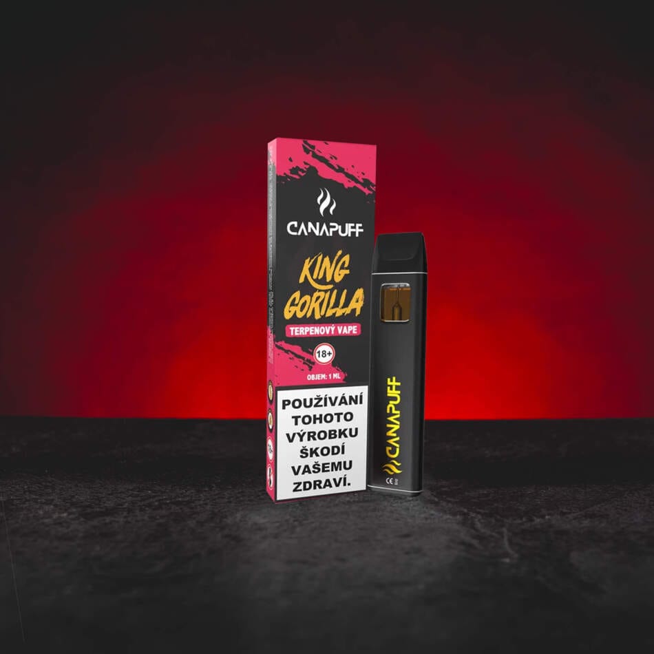 Terpene Vape King Gorilla 1 ml – konopné terpeny s tóny tmavého ovoce, koření a zemitým aroma