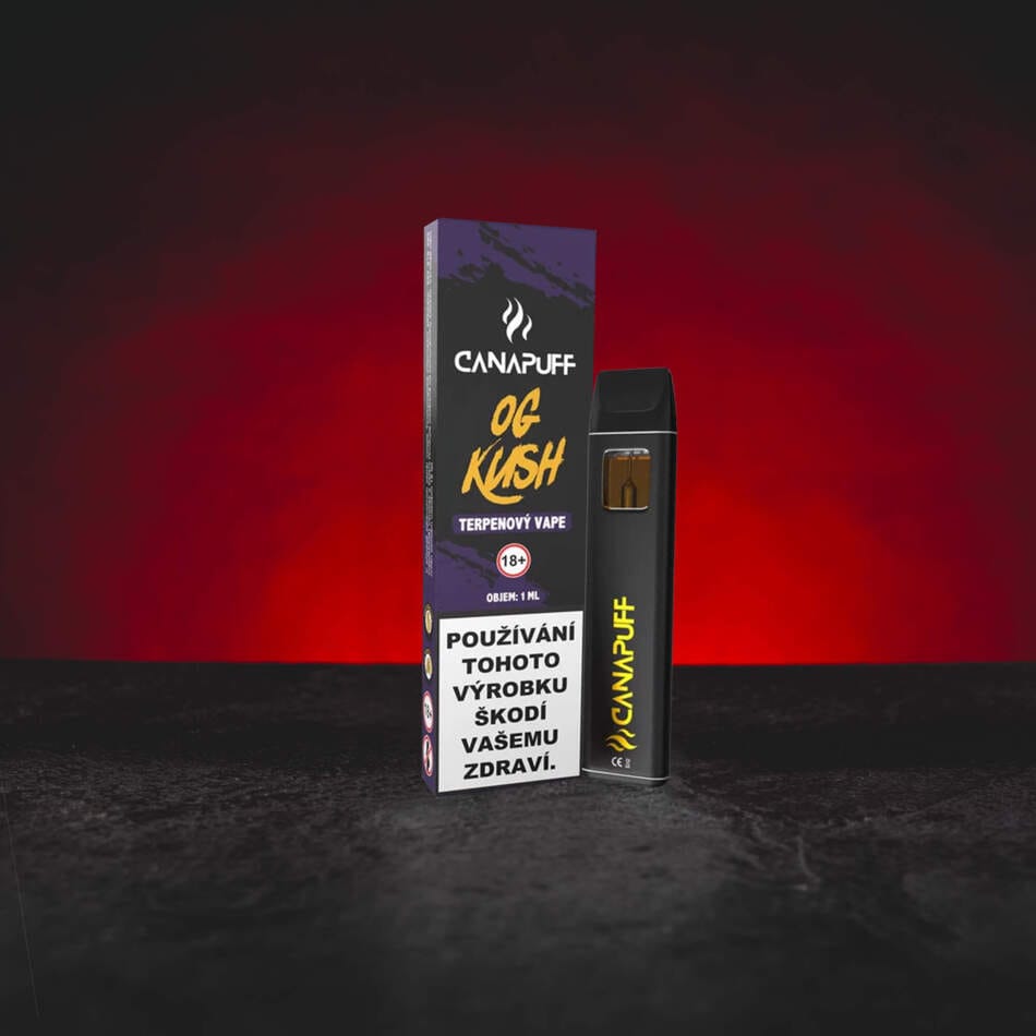 Terpene Vape OG Kush 1 ml – konopné terpeny s citrusovým, borovicovým a dřevitým aroma